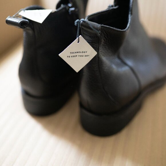 NWT Cole Haan Waterproof Black River Ankle Boots size 10 - Picture 4 of 5